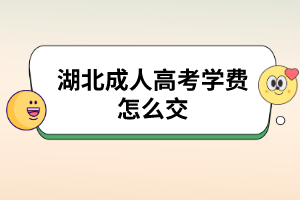 湖北成人高考学费怎么交